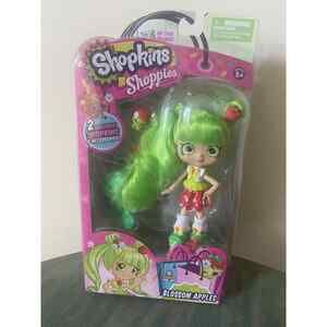 SHOPKINS SHOPPIES BLOSSOM APPLES Doll NEW (packaging has some wear , see photos